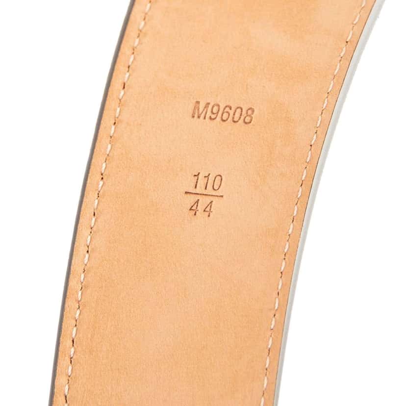 Louis Vuitton Monogram Initiales Reversible Belt Brown Very good condition - Box View