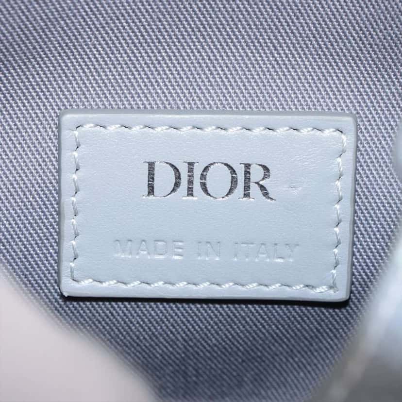 Dior Mini Coated Canvas CD Diamond Hit The Road Backpack Grey Canvas Very good condition - Box View