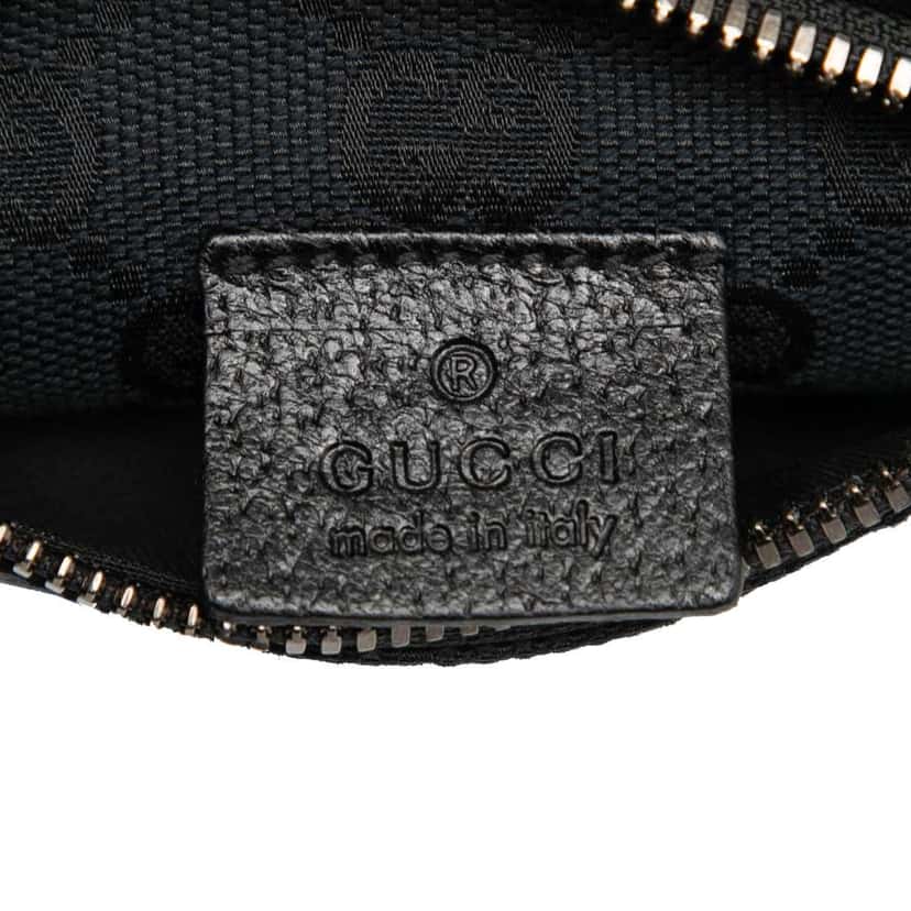 Gucci GG Canvas Double Pocket Belt Bag Blue Canvas Very good condition - Box View