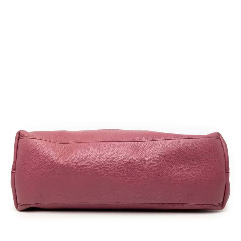 Gucci Medium Calfskin Soho Chain Tote Pink Leather Very good condition - Inside View