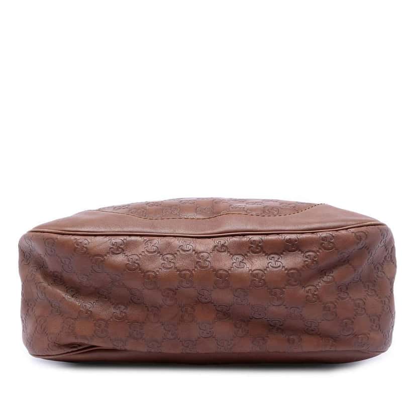 Gucci Guccissima Charlotte Hobo Brown Leather Very good condition - Inside View