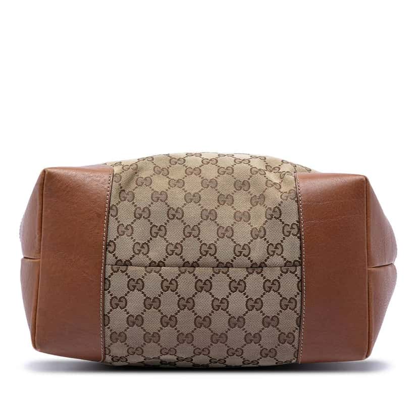 Gucci Large GG Canvas GG Charm Tote Beige Canvas Very good condition - Inside View