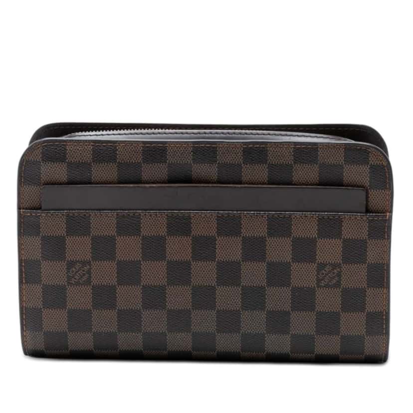Louis Vuitton Damier Ebene Saint Louis Pochette Brown Very good condition - Front View