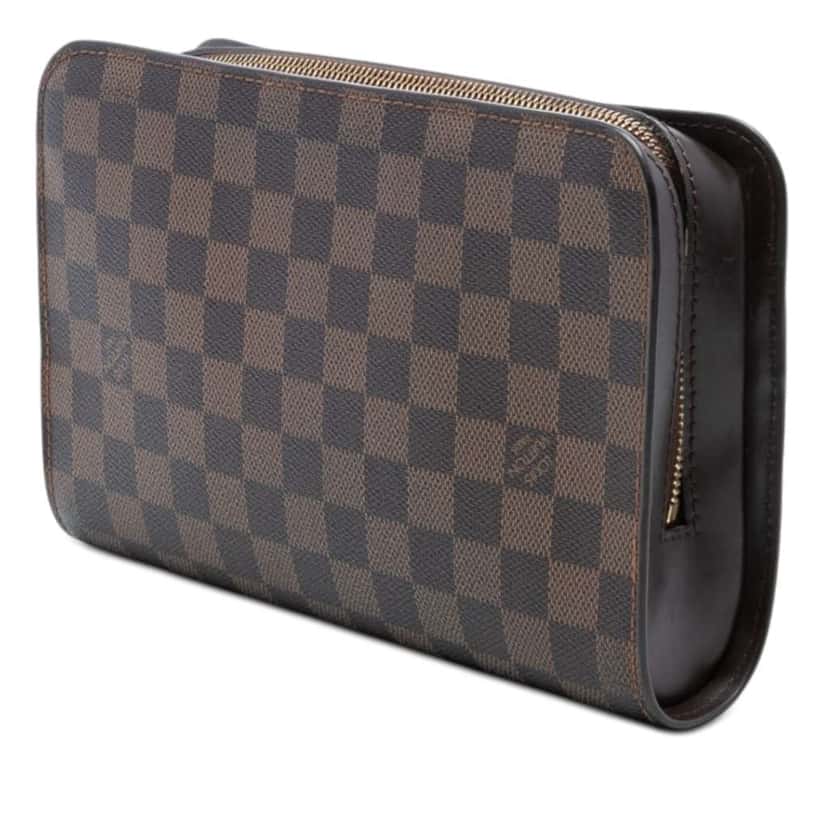 Louis Vuitton Damier Ebene Saint Louis Pochette Brown Very good condition - Back View