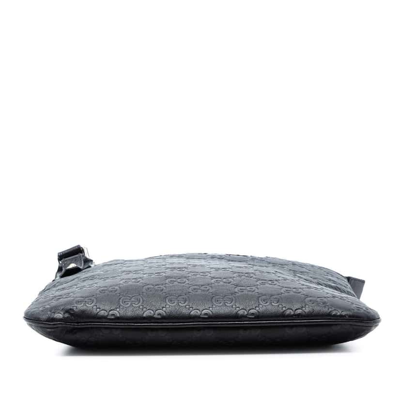 Gucci Guccissima Crossbody Black Leather Very good condition - Inside View