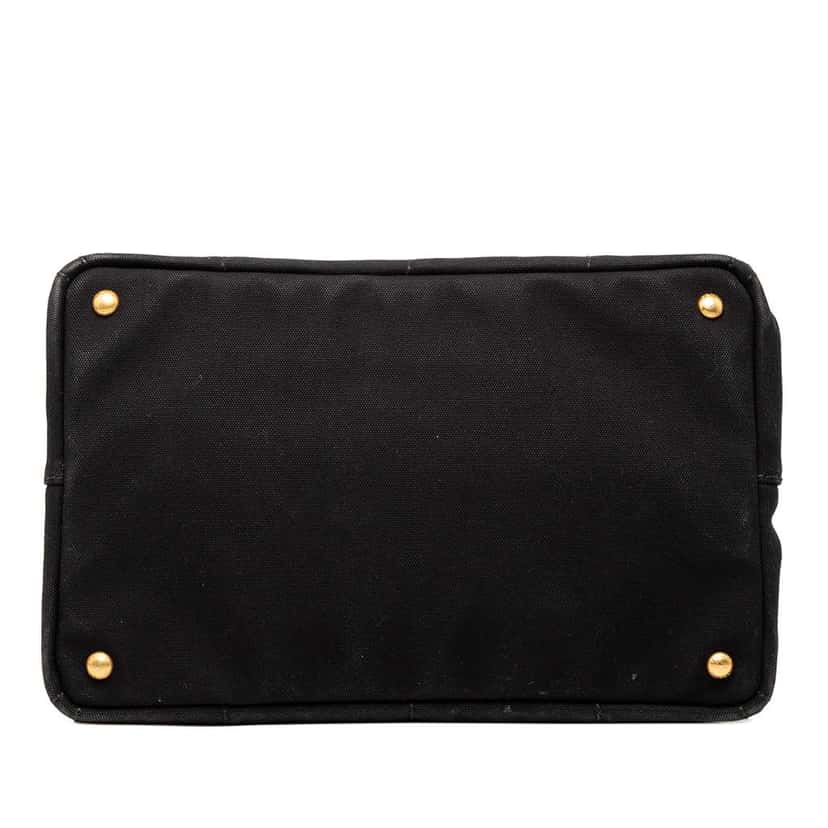 Prada Canvas Canapa Logo Satchel Black Canvas Very good condition - Inside View