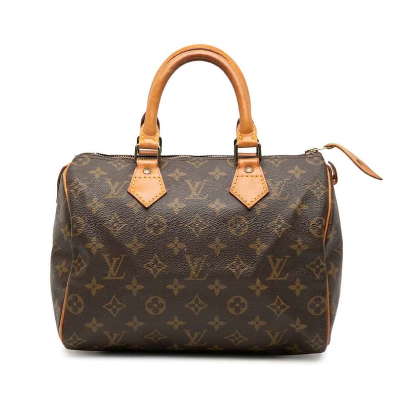 Louis Vuitton Monogram Speedy 25 Brown Very good condition - Front View