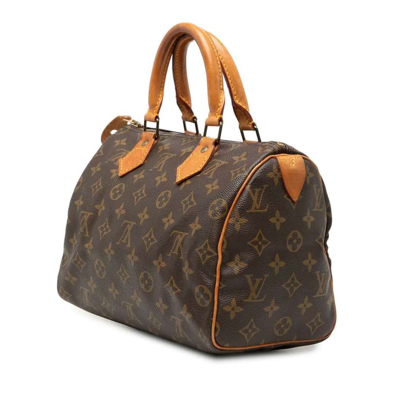 Louis Vuitton Monogram Speedy 25 Brown Very good condition - Back View