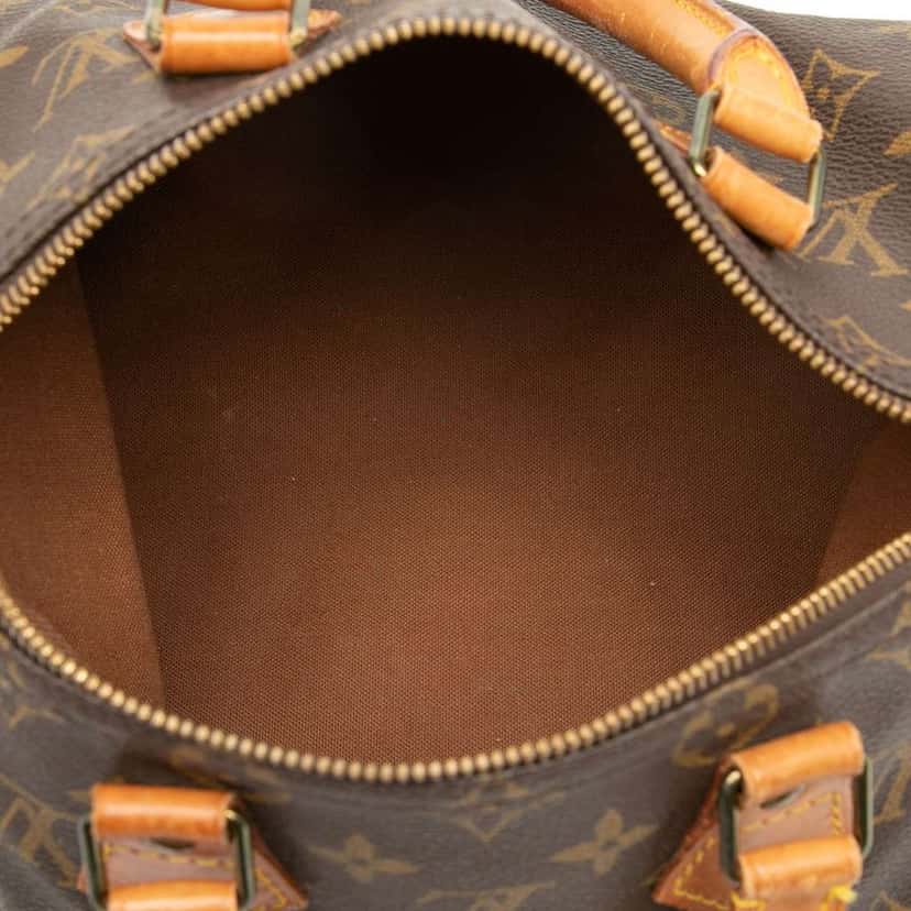 Louis Vuitton Monogram Speedy 25 Brown Very good condition - Model View