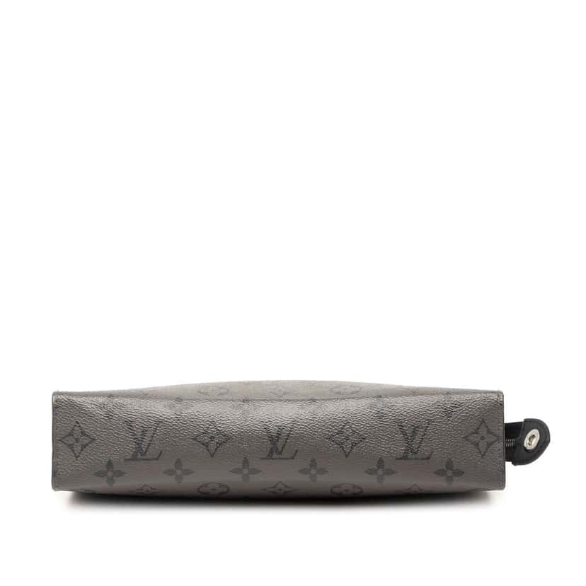 Louis Vuitton Monogram Eclipse Reverse Pochette Voyage MM Grey Very good condition - Inside View