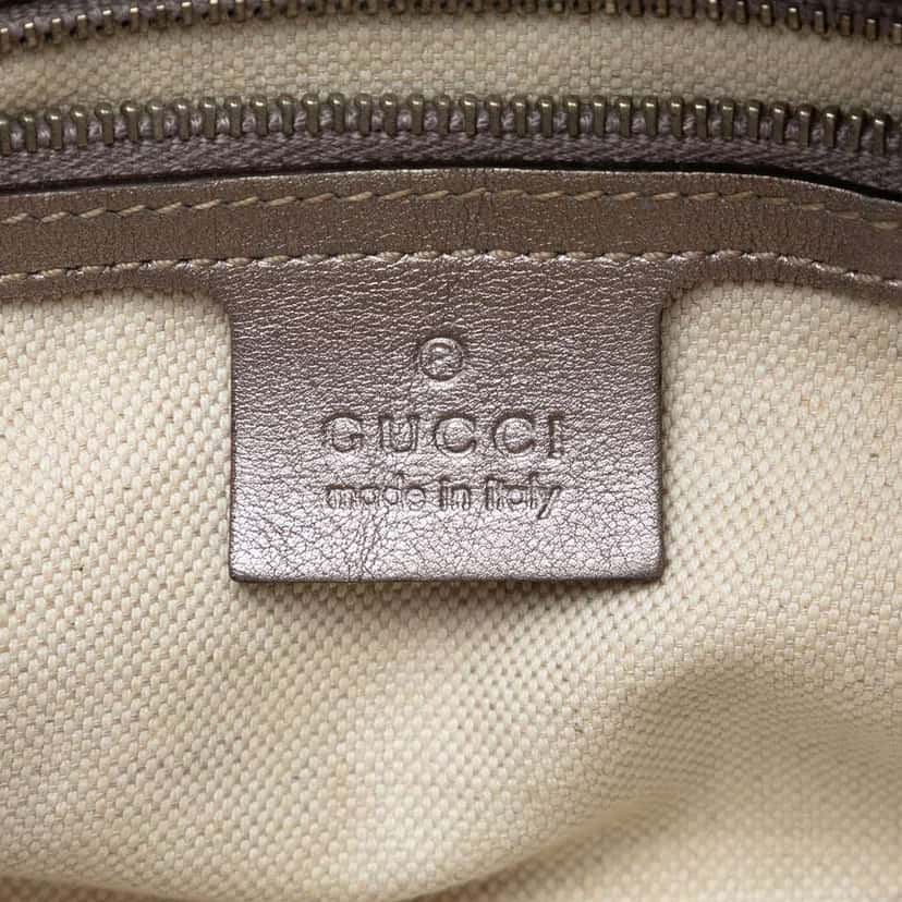 Gucci Guccissima Twins Shoulder Bag Pink Leather Very good condition - Box View