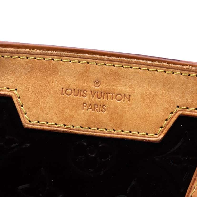 Louis Vuitton Monogram Vernis Brea GM Purple Leather Very good condition - Box View