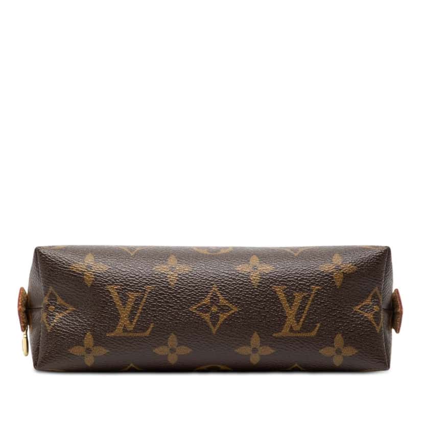 Louis Vuitton Monogram Cosmetic Pouch PM Brown Very good condition - Inside View