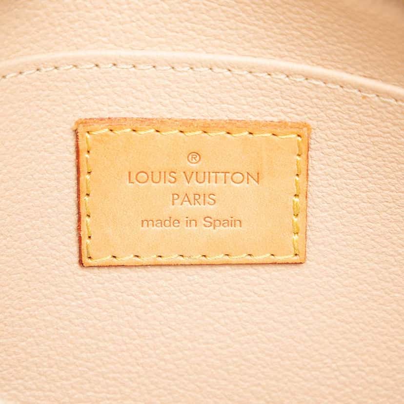 Louis Vuitton Monogram Cosmetic Pouch PM Brown Very good condition - Box View