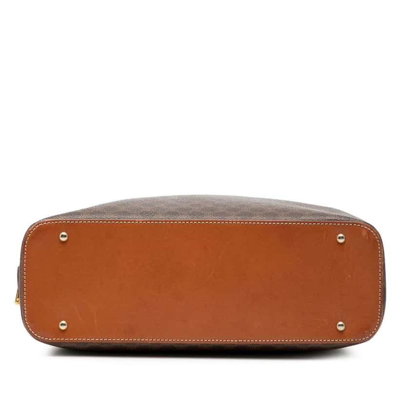 Celine Macadam Coated Canvas Dome Handbag Brown Canvas Very good condition - Inside View