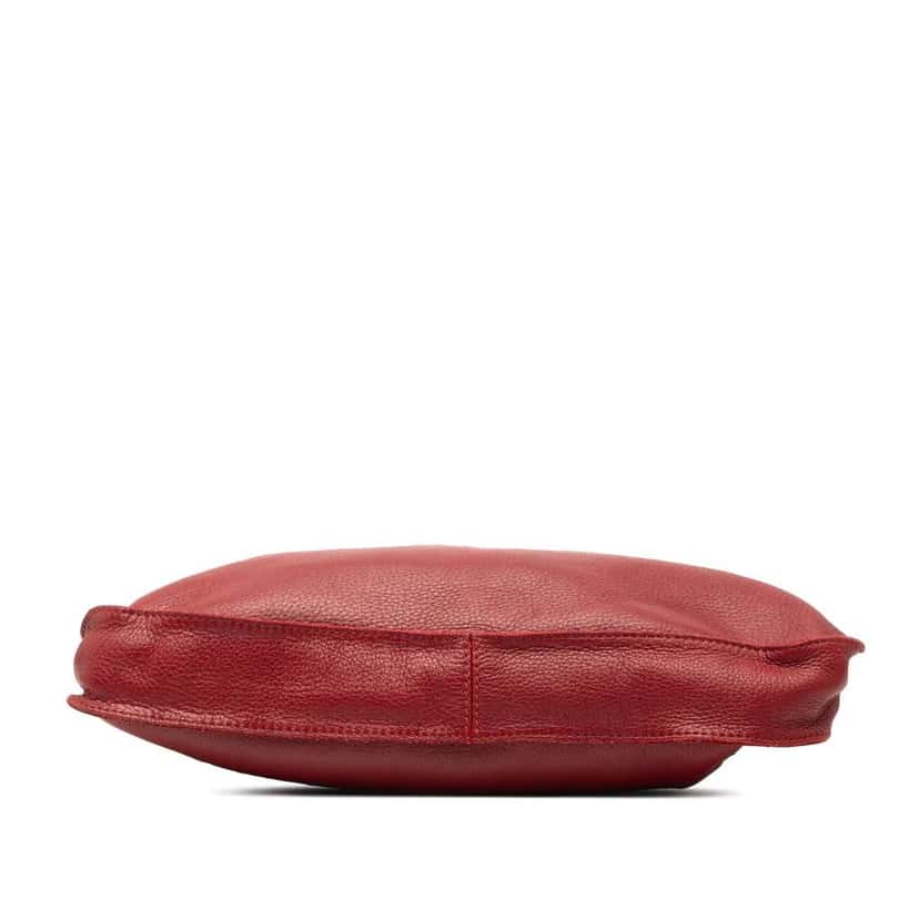 Bottega Veneta Leather Shoulder Bag Red Leather Very good condition - Inside View