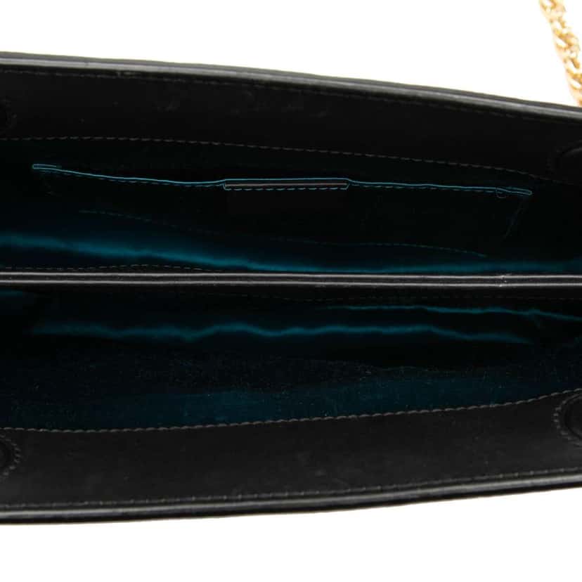 Gucci Small Suede Web Ophidia Chain Crossbody Red Leather Very good condition - Model View