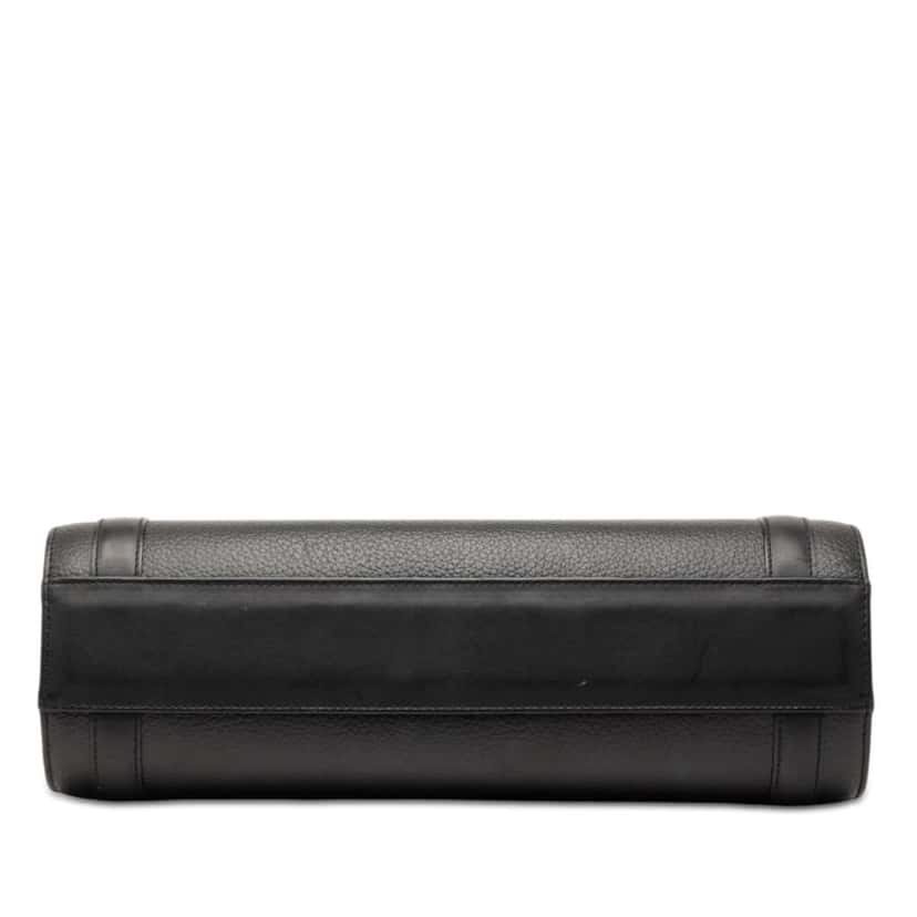 Burberry Leather Handbag Black Leather Very good condition - Inside View