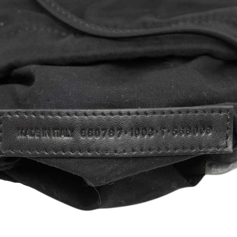 Balenciaga Leather Neo Basket Phone Holder Black Leather Very good condition - Box View