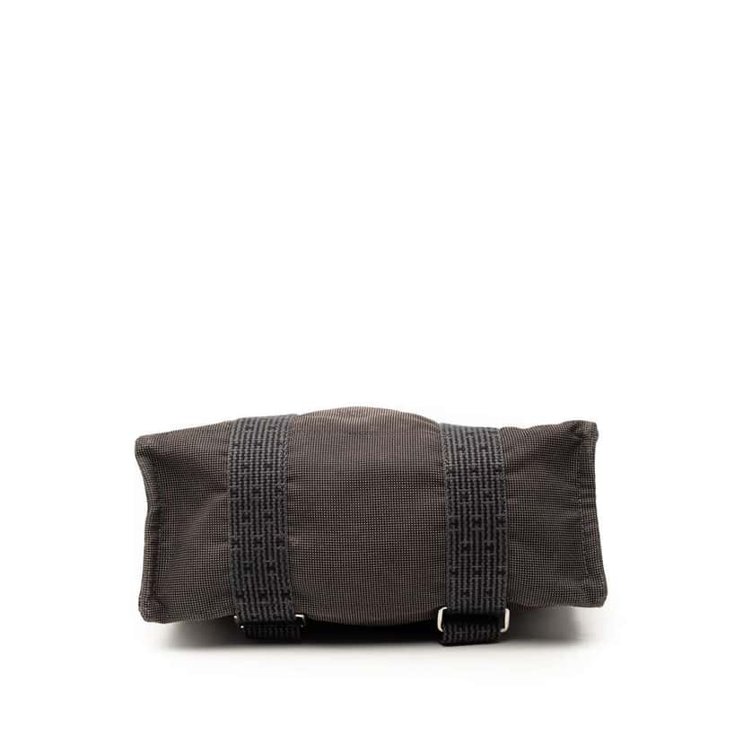 Hermès Canvas Herline Backpack MM Grey Canvas Very good condition - Inside View