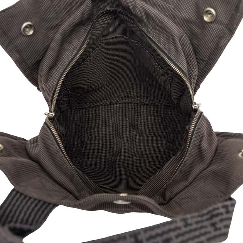 Hermès Canvas Herline Backpack MM Grey Canvas Very good condition - Model View