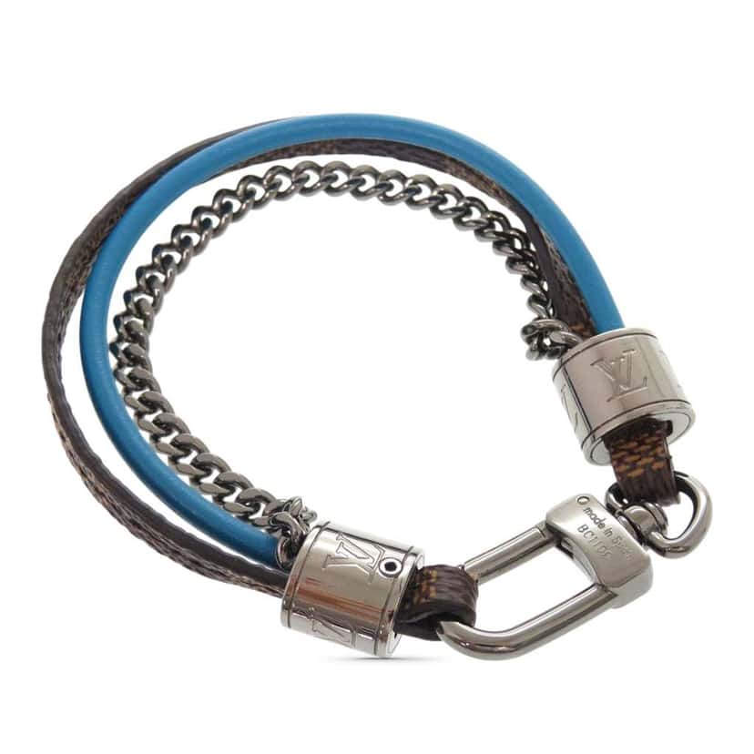 Louis Vuitton Damier Ebene LV Treble Bracelet Brown Very good condition - Inside View