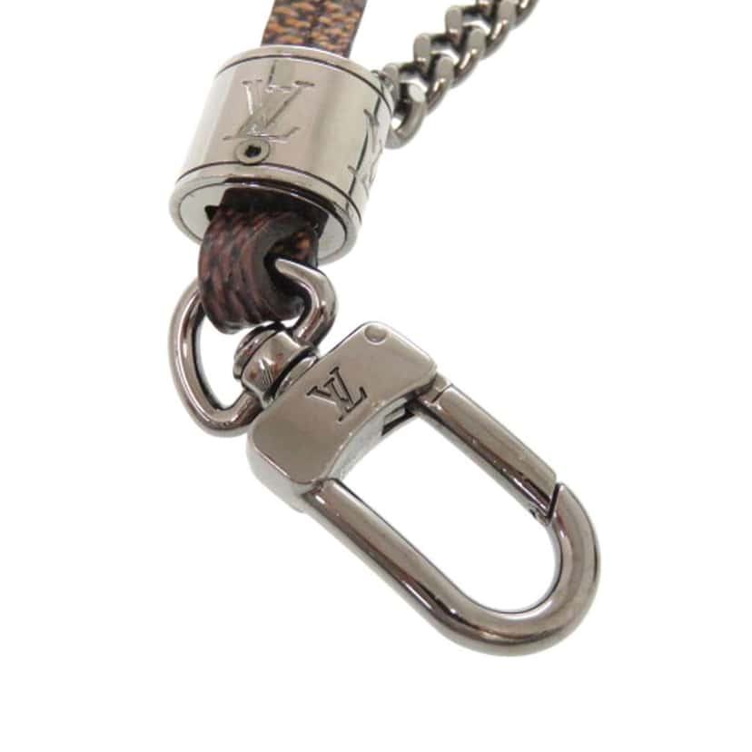 Louis Vuitton Damier Ebene LV Treble Bracelet Brown Very good condition - Box View