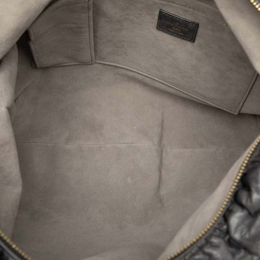 Louis Vuitton Monogram Olympe Nimbus GM Grey Leather Very good condition - Model View