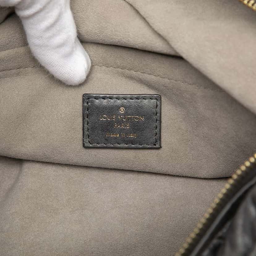 Louis Vuitton Monogram Olympe Nimbus GM Grey Leather Very good condition - Box View