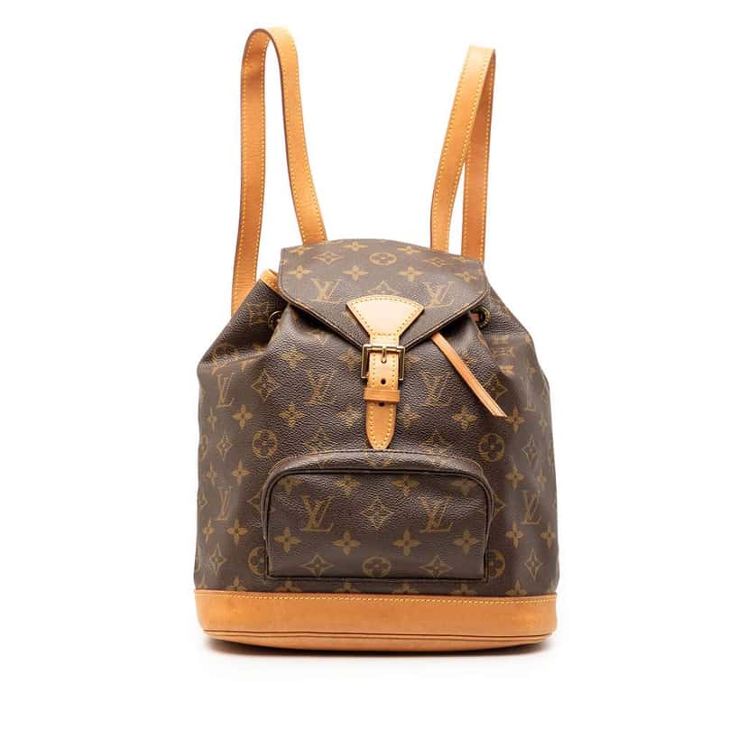 Louis Vuitton Monogram Montsouris MM Brown Very good condition - Front View