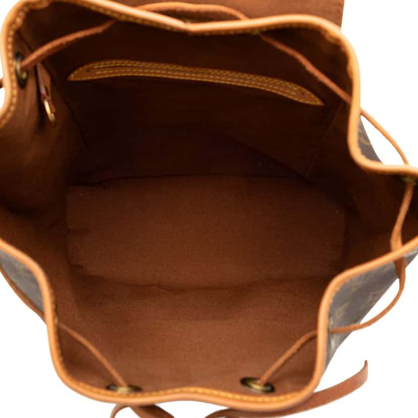 Louis Vuitton Monogram Montsouris MM Brown Very good condition - Model View