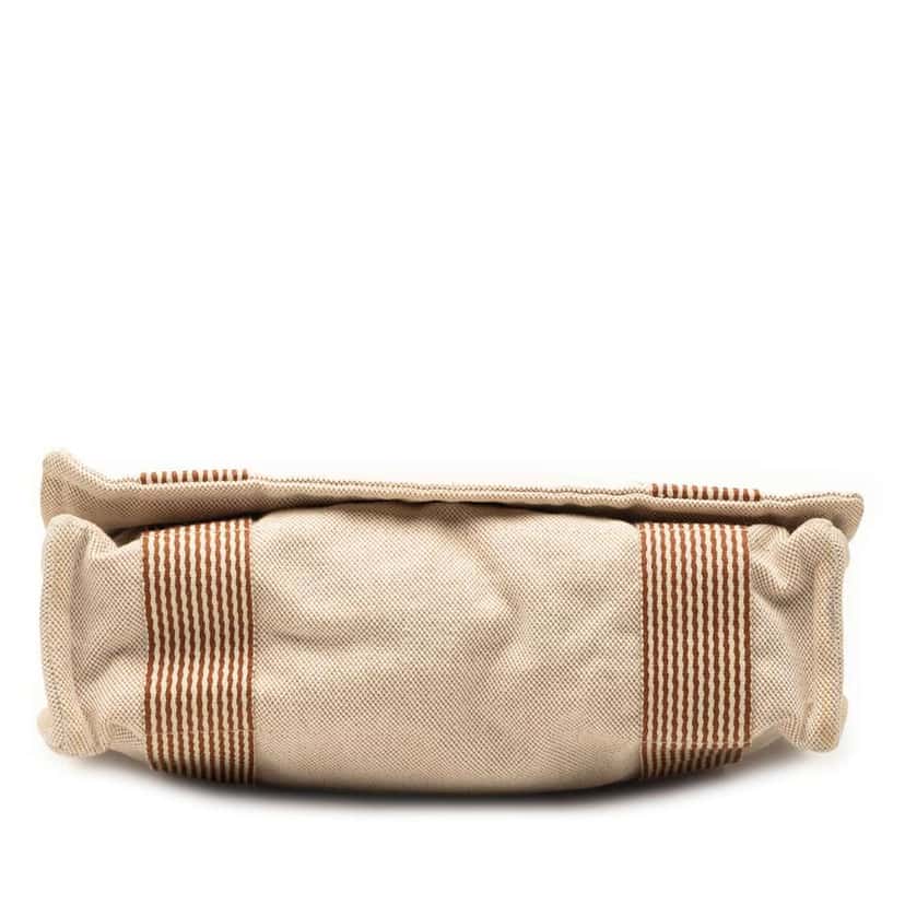 Hermès Canvas Herline Besace MM Beige Canvas Very good condition - Inside View