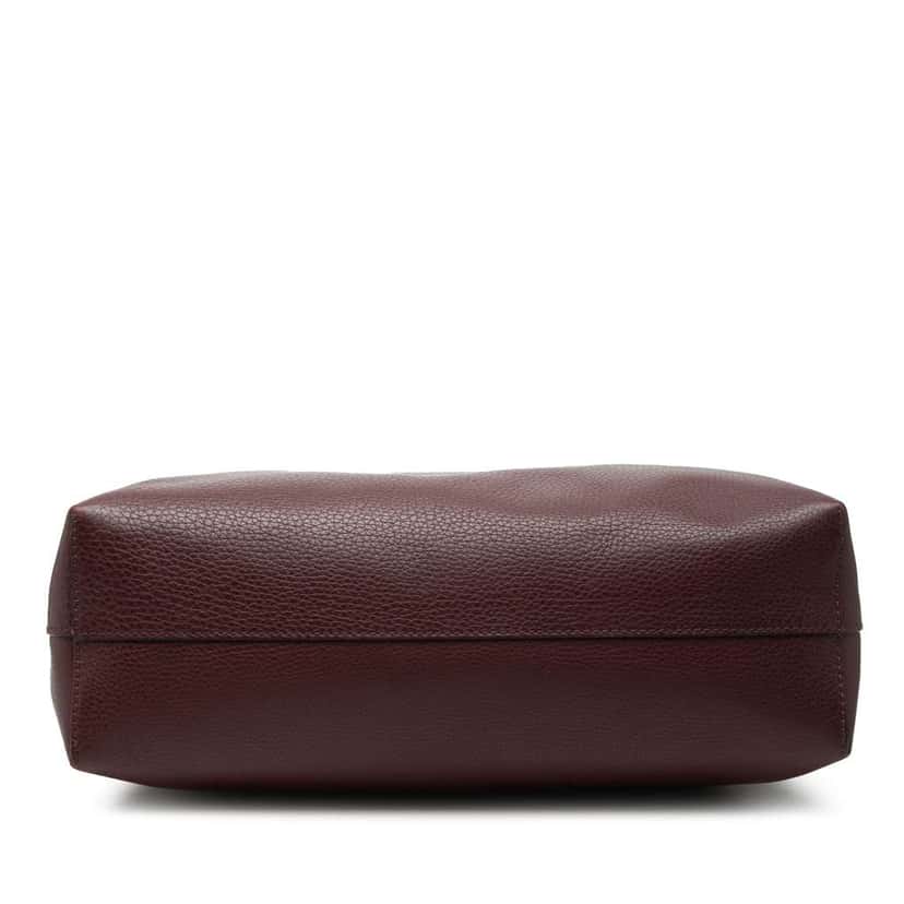 Valentino Leather Tote Red Leather Very good condition - Inside View