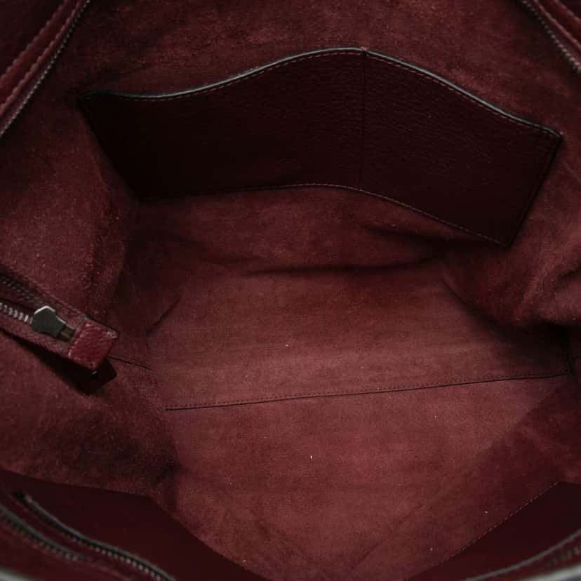 Valentino Leather Tote Red Leather Very good condition - Model View