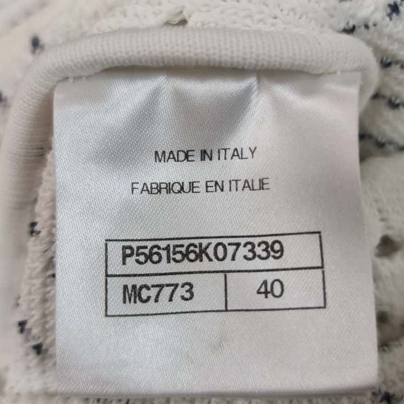 Chanel 2017 Shift Mini Dress Black Cotton Very good condition - Inside View