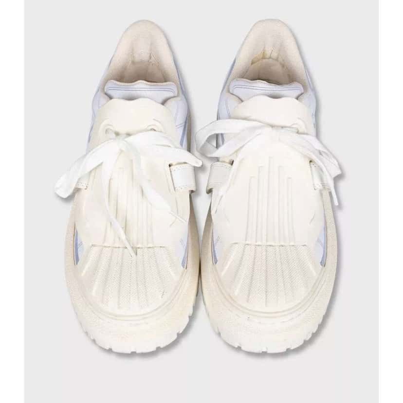 Dior Christian ID Sneakers Black Leather Very good condition - Back View