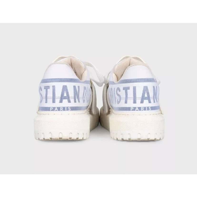 Dior Christian ID Sneakers Black Leather Very good condition - Model View