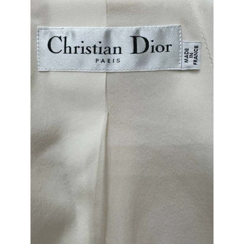 Dior Christian Vest Dress Black Silk Very good condition - Box View