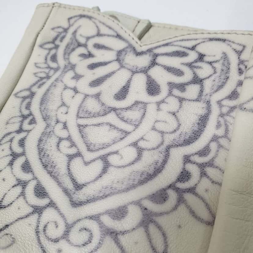 Chanel Lambskin Fingerless Gloves Black Never worn, with tag - Back View