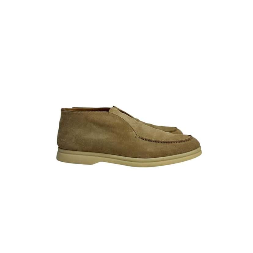 Loro Piana Loafers Beige Suede Very good condition - Back View