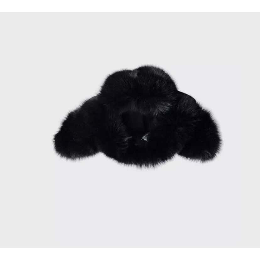 Chanel Hat Black Cotton Very good condition - Model View