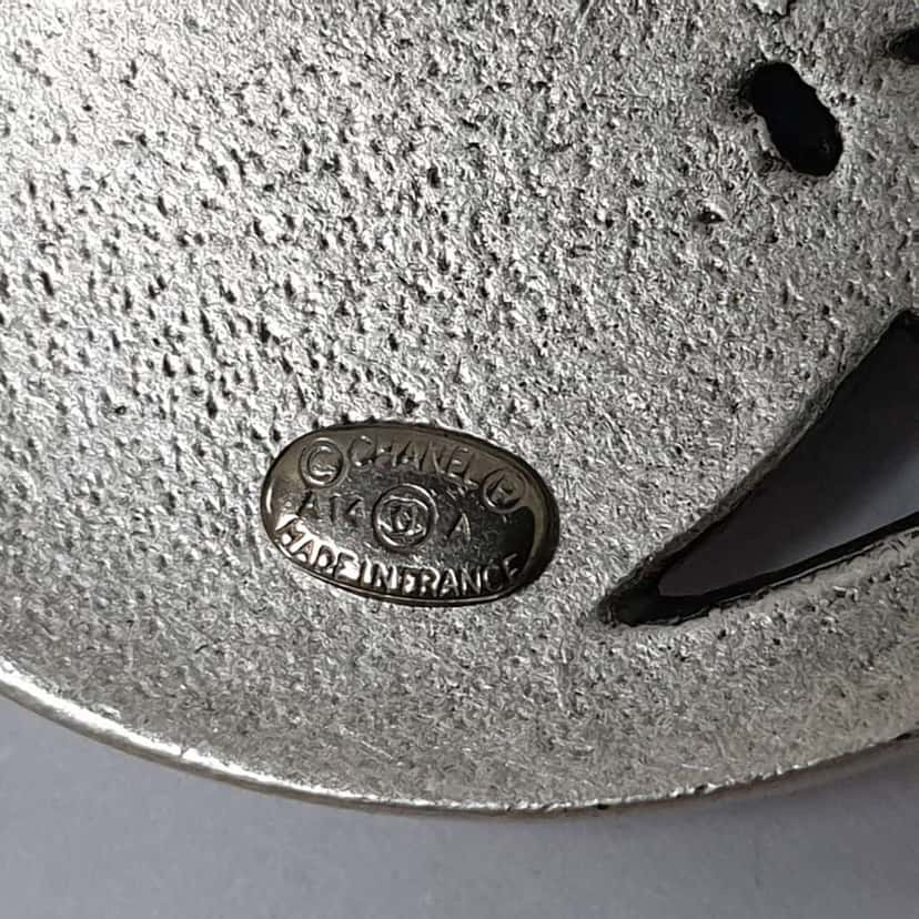 Chanel Mademoiselle Brooch Silver Very good condition - Model View