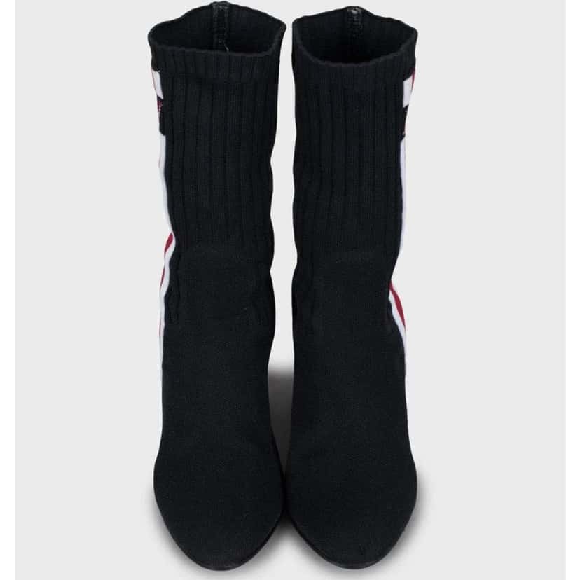 Louis Vuitton Ankle Boots Black Leather Very good condition - Back View