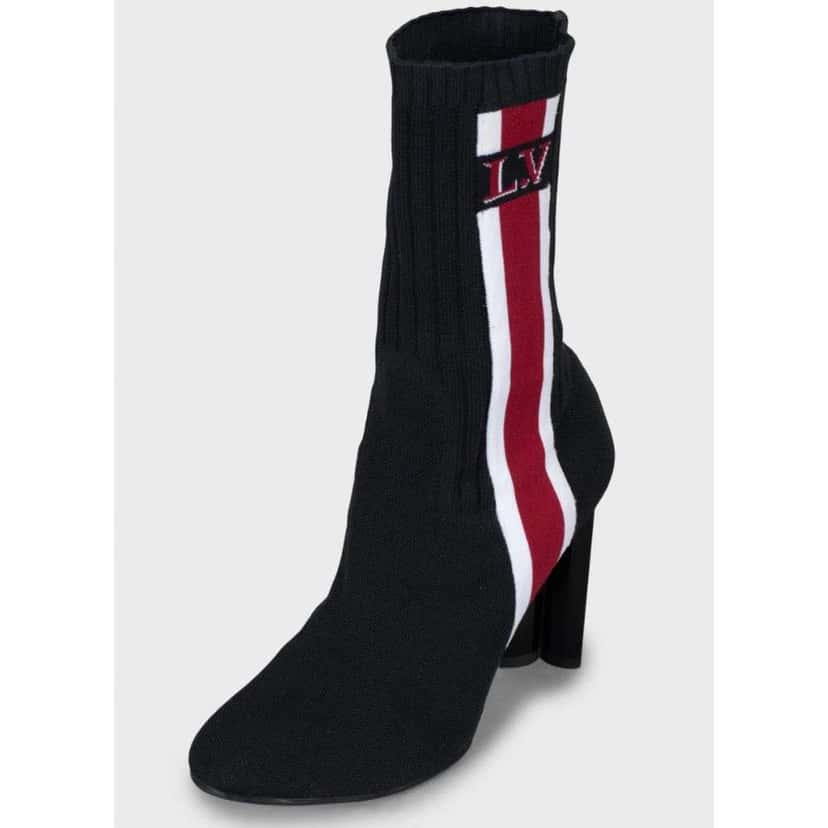 Louis Vuitton Ankle Boots Black Leather Very good condition - Inside View