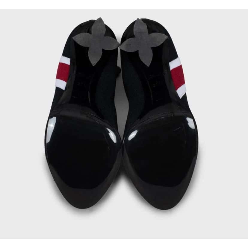 Louis Vuitton Ankle Boots Black Leather Very good condition - Box View