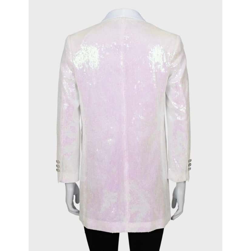 Balmain Sequin Jacket White Good condition - Inside View