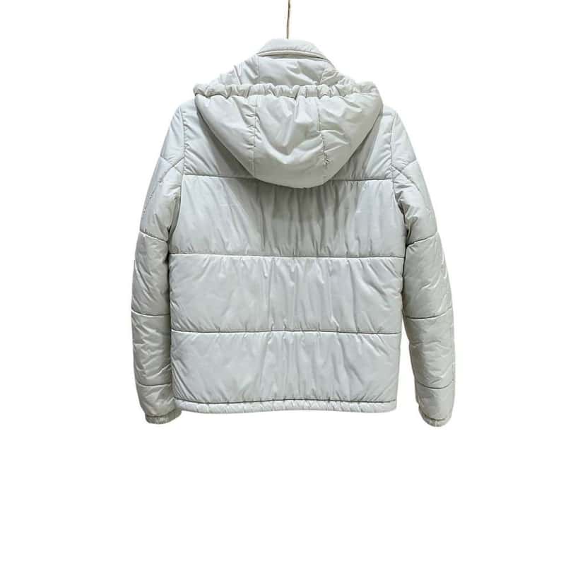 Gucci Collar Vest Puffer Jacket White Cotton Very good condition - Back View