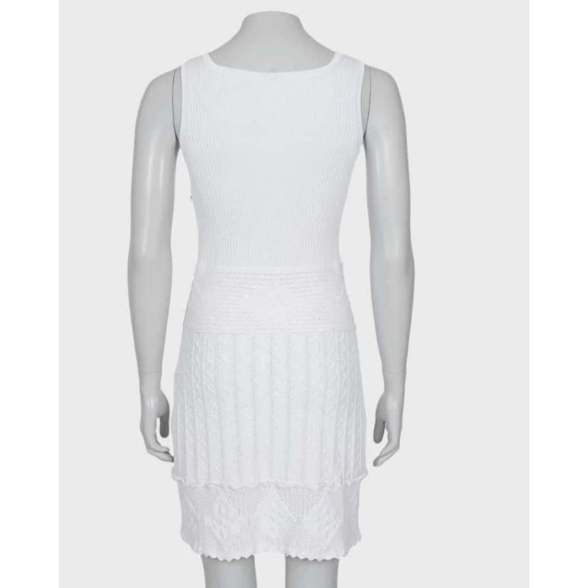 Chanel Viscose Blend Dress (Runs Small) White Very good condition - Inside View