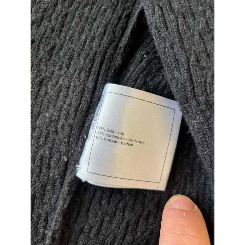 Chanel 2015 Blend Dress Black Silk Very good condition - Box View