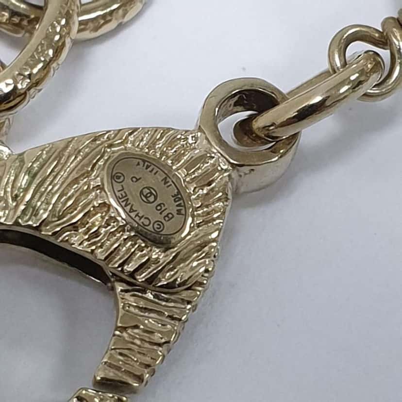 Chanel B19 Necklace Black Lace Very good condition - Inside View